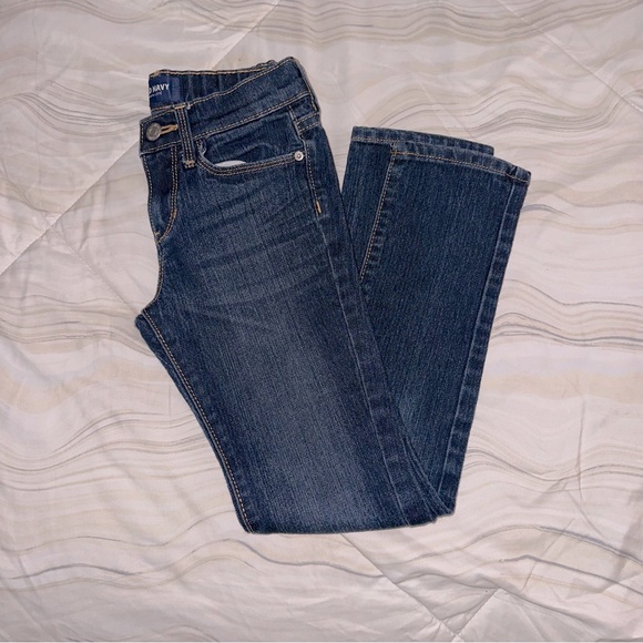 Old Navy Other - Old Navy Blue Classic Straight-Leg Jeans